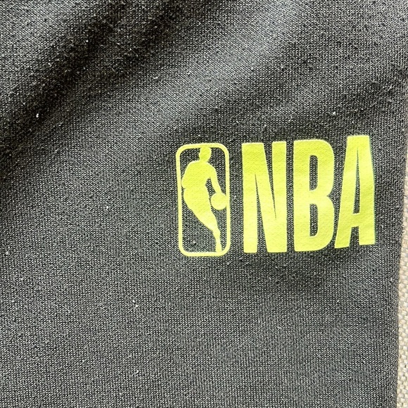 🏀 NBA Basketball Shorts with Neon Yellow Logo , Size: - Picture 4 of 13